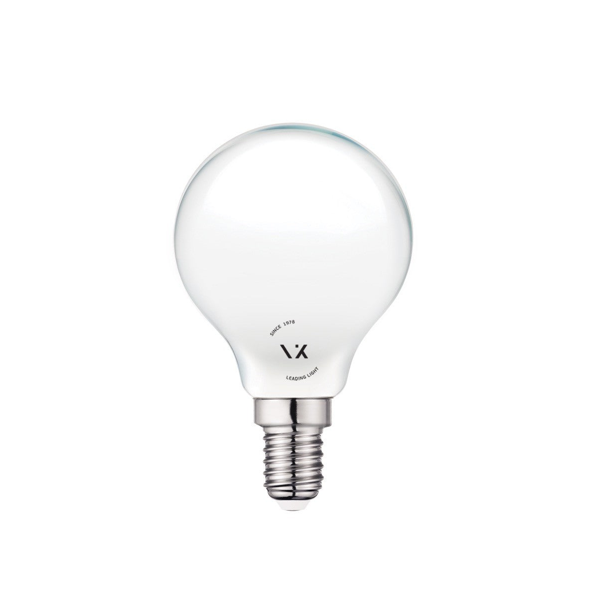 VK Light Mini Globe Filament Milky E14 LED-izzó