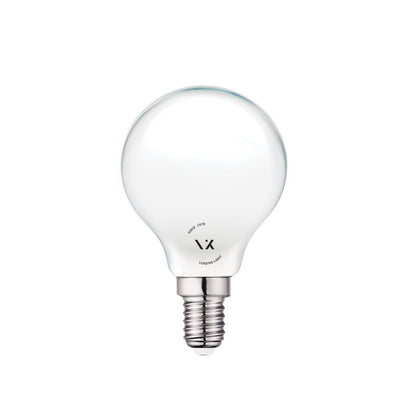VK Light Mini Globe Filament Milky E14 LED-izzó