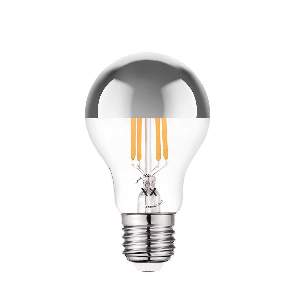 VK Light Classic Filament Silver E27 2700K 7W dimmelhető LED-izzó