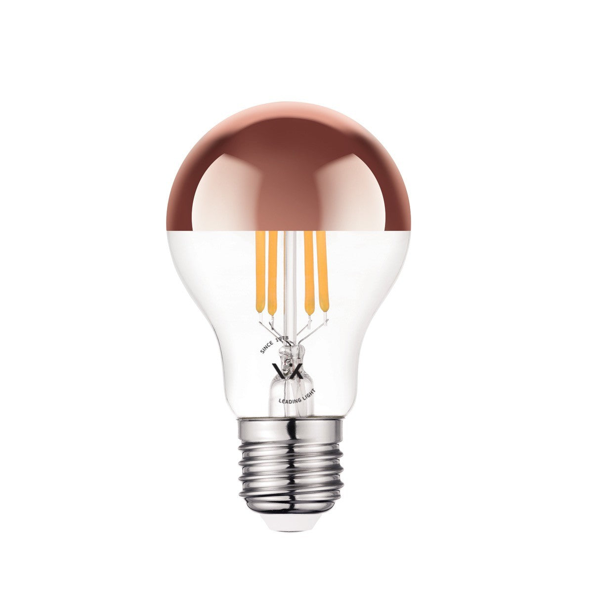 VK Light Classic Filament Pink Copper E27 2700K 7W dimmelhető LED-izzó