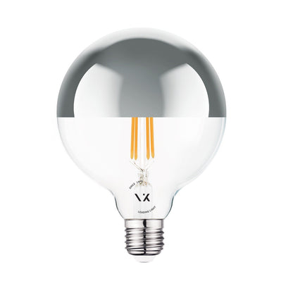 VK Light Globo Filament Silver E27 2700K 7W dimmelhető LED-izzó