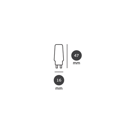 VK Light G9 2 W-os LED-izzó, szabályozható