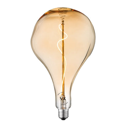 VK Light Spiral Filament Amber E27 2200K 3W dimmelhető LED-izzó