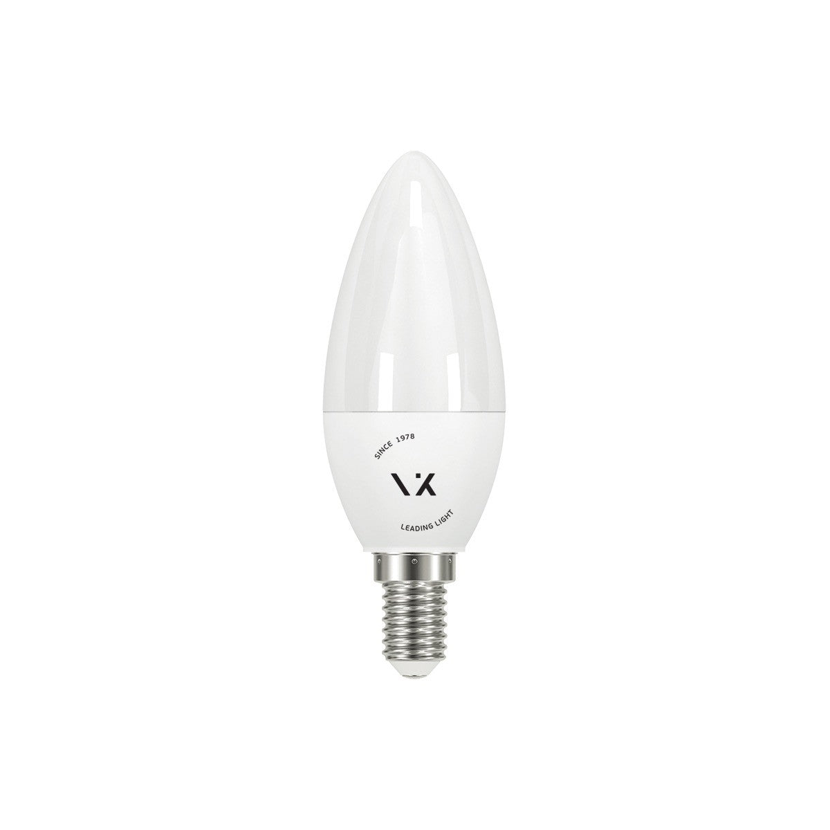 VK Light Candle Plastic E14 9 W szabályozható LED-izzó