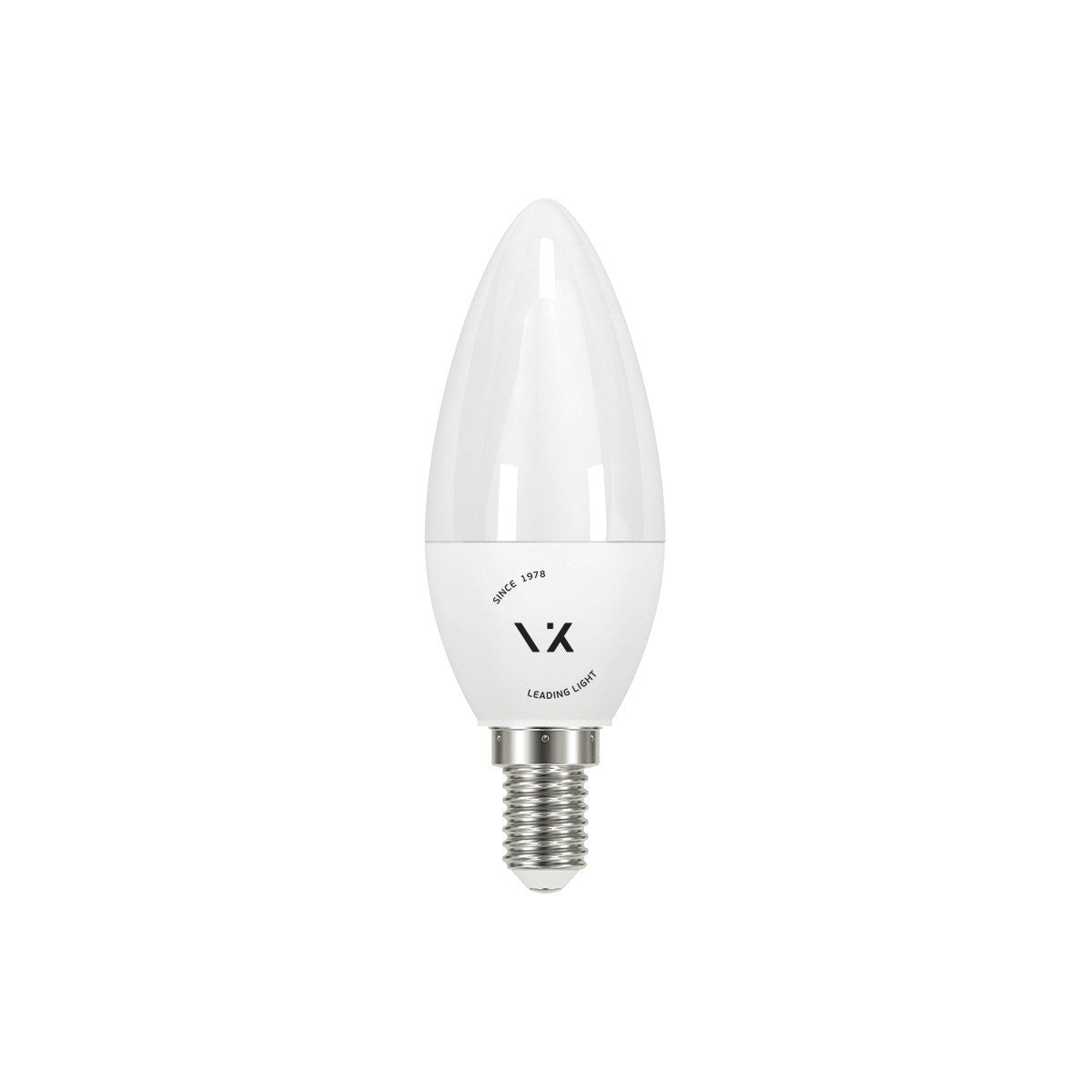 VK Light Candle Plastic E14 9W LED-izzó