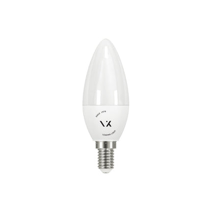 VK Light Candle Plastic E14 9W LED-izzó