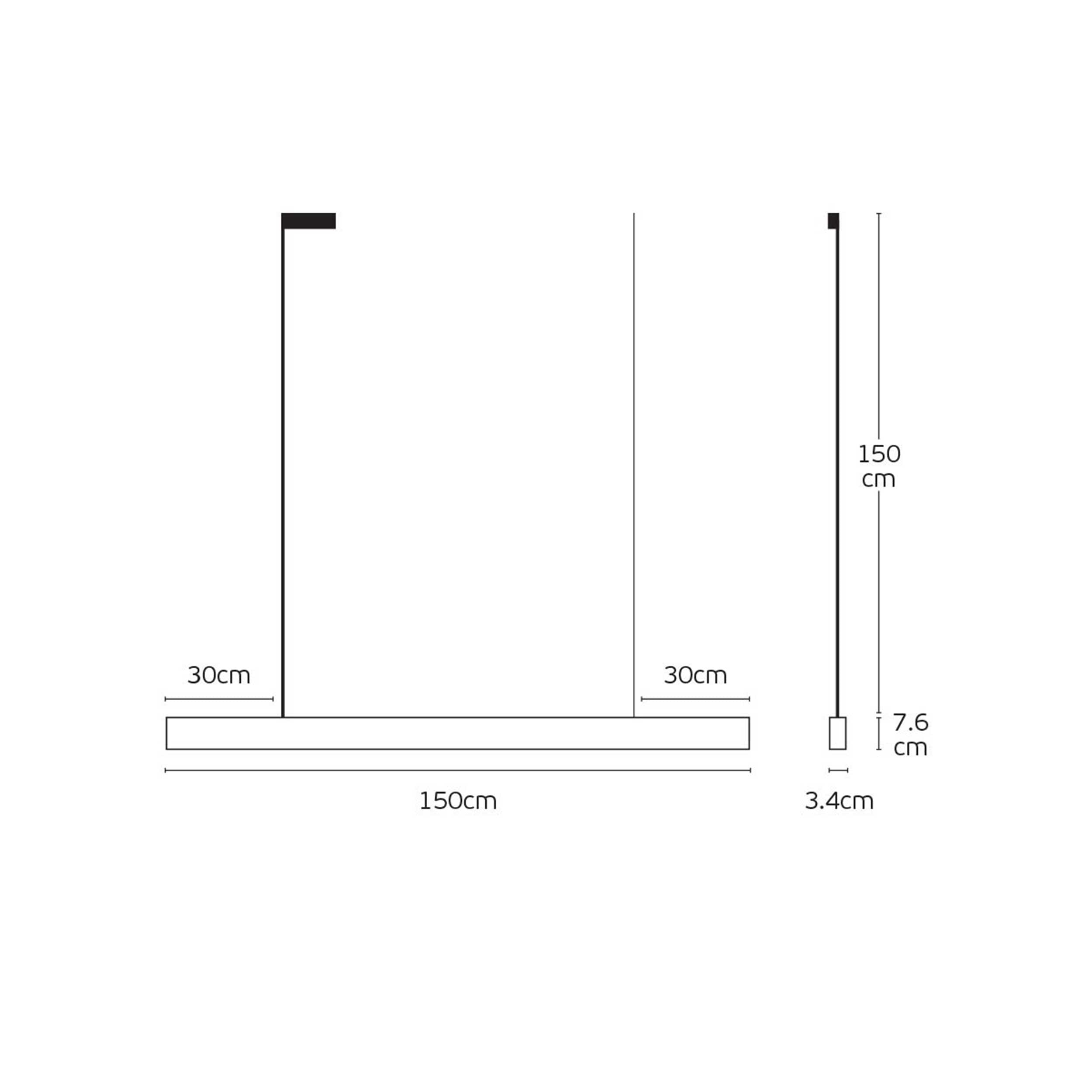 VK Light Apete LED függesztett lámpa