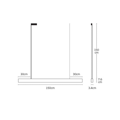 VK Light Apete LED függesztett lámpa