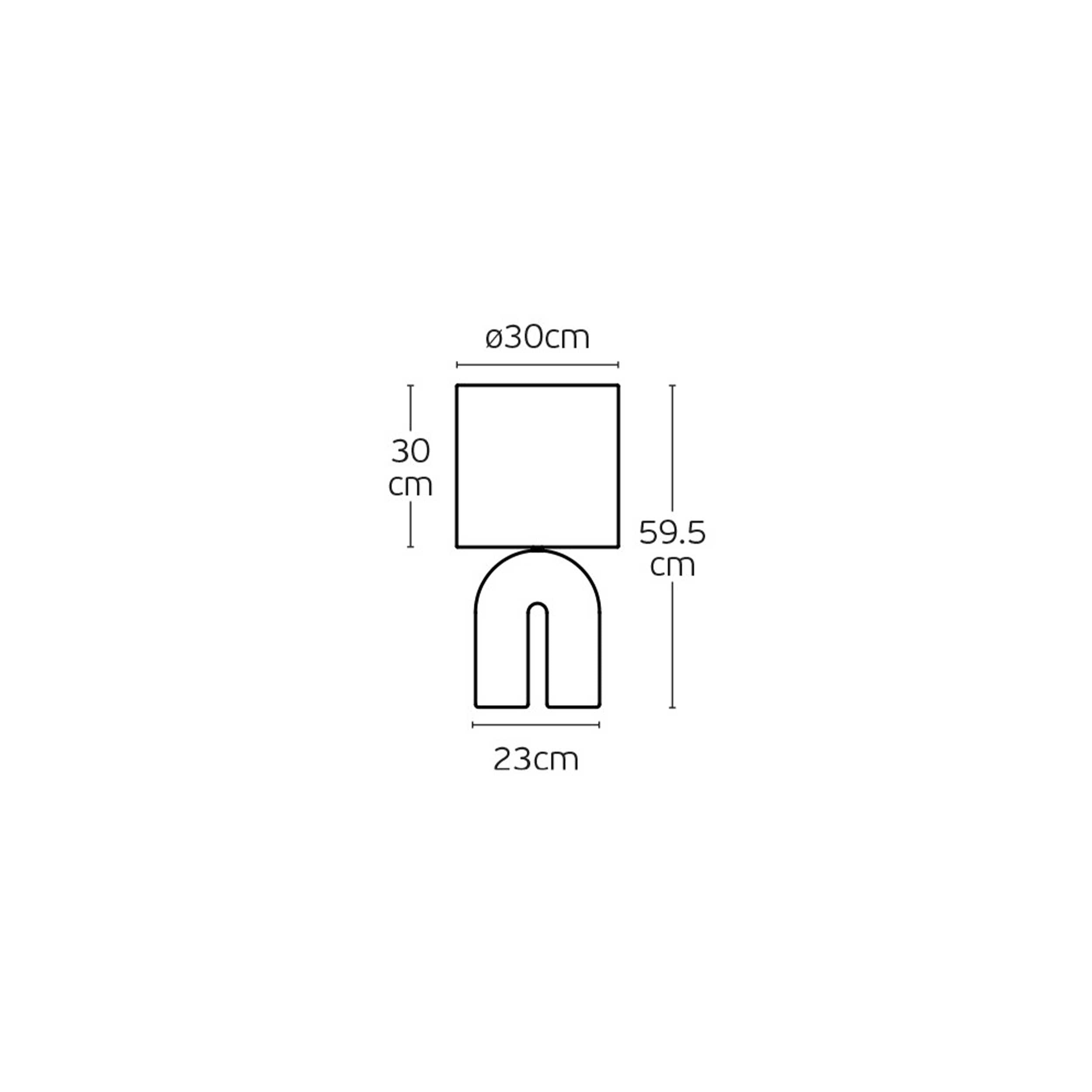VK Light Arch E27 asztali lámpa