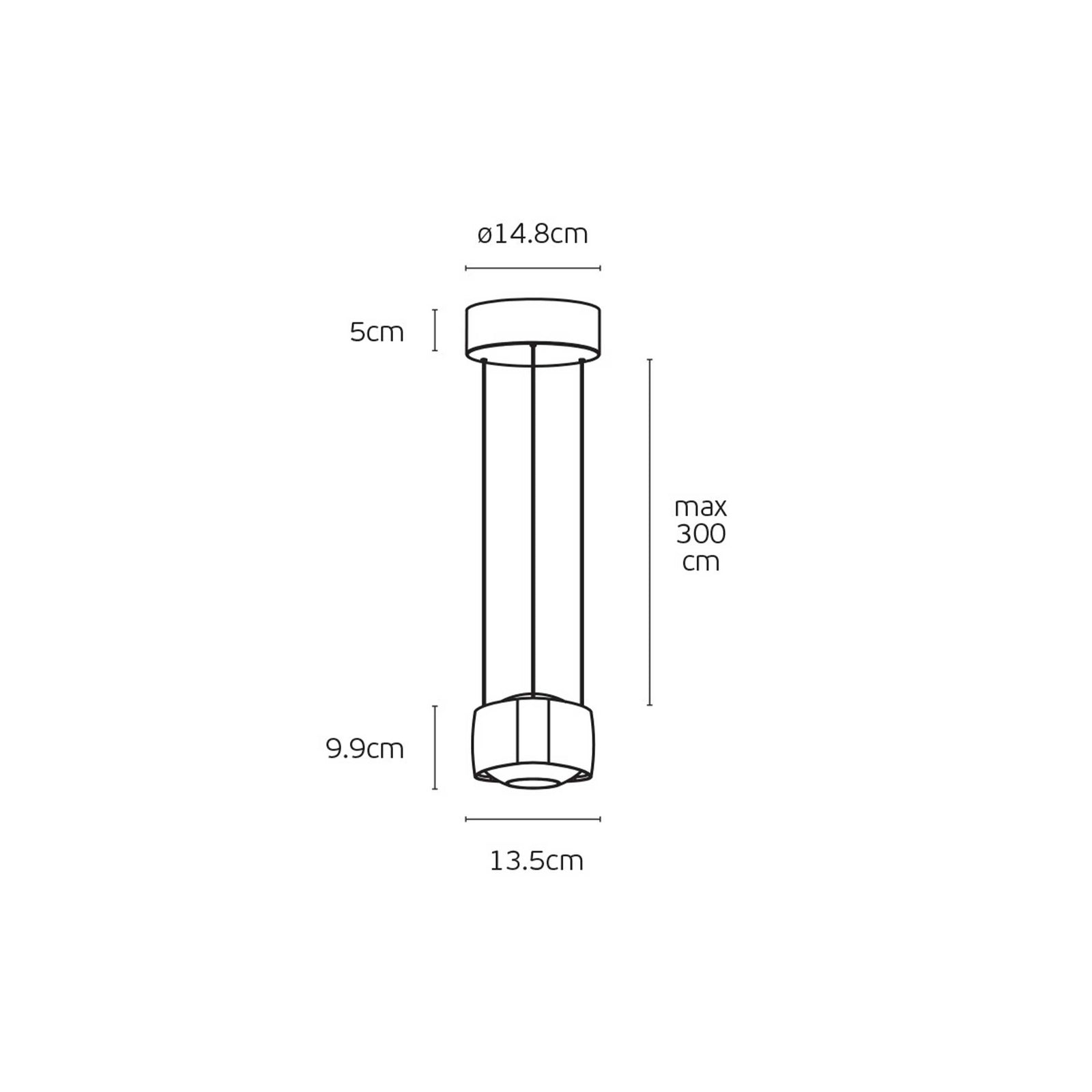 VK Light Aura LED függesztett lámpa