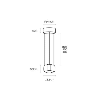 VK Light Aura LED függesztett lámpa