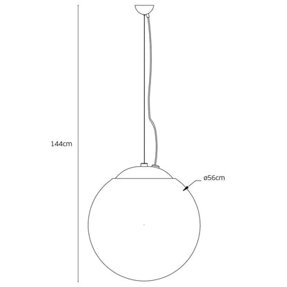 VK Light Bala LED függesztett lámpa IP54