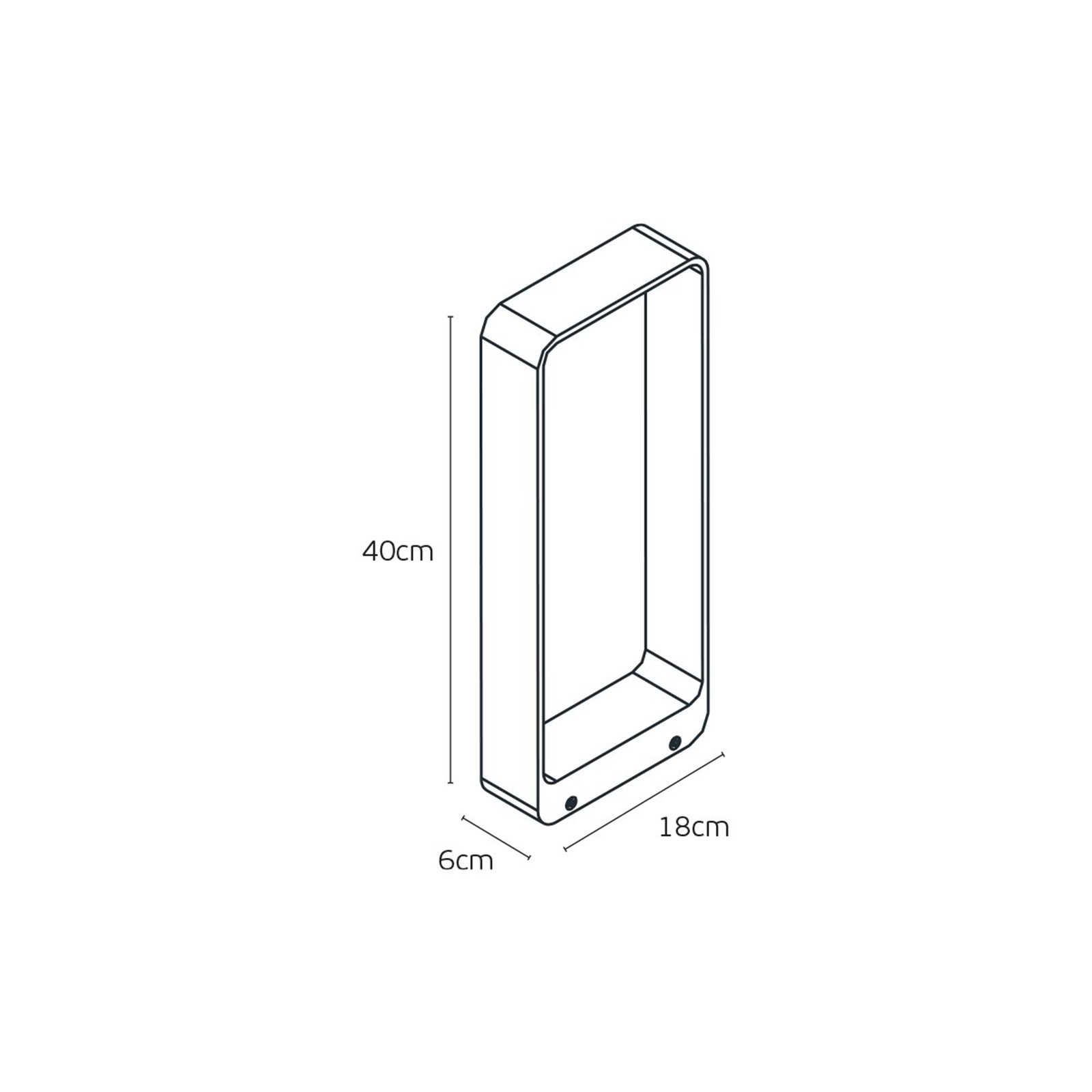 VK Light Brace LED oszloplámpa IP65