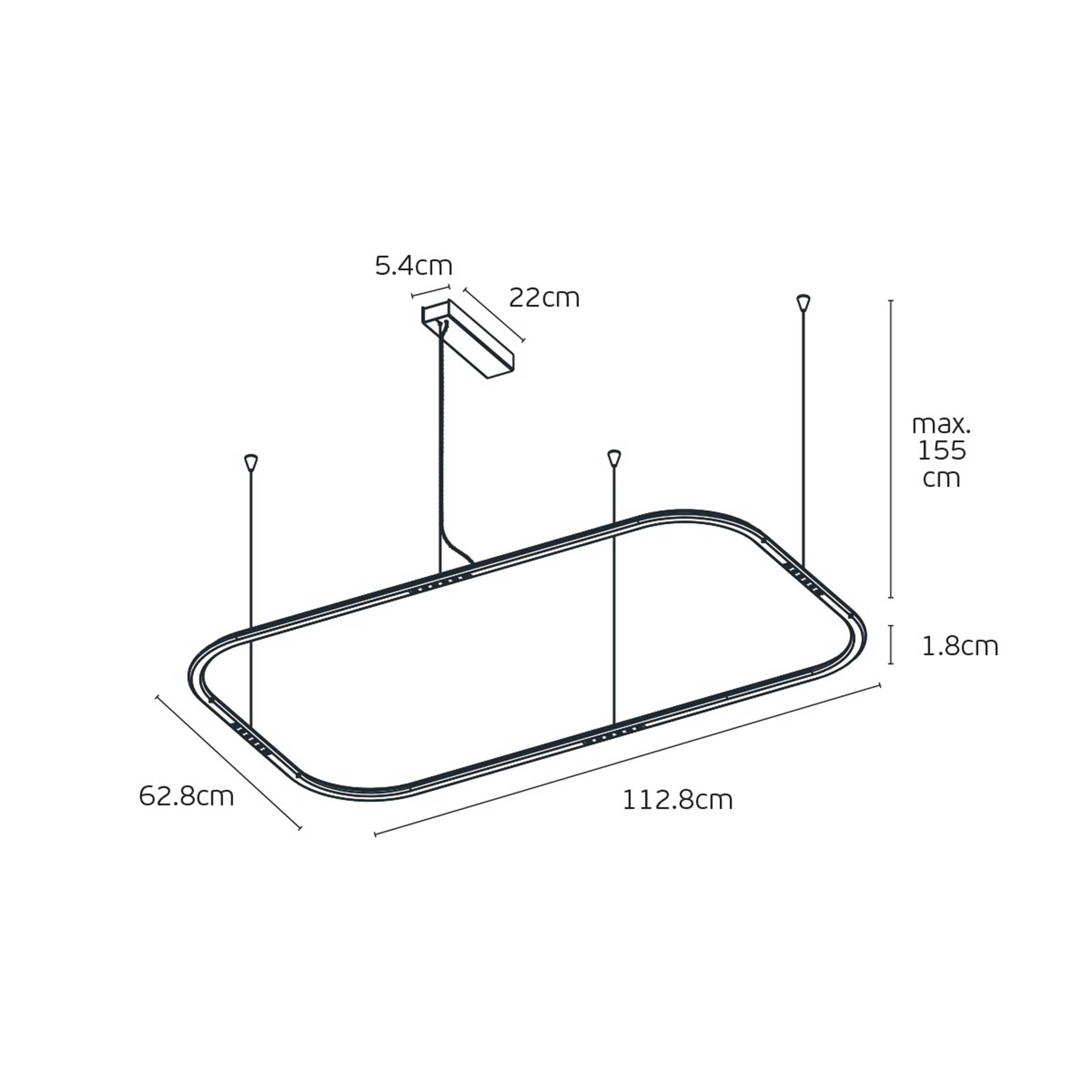 VK Light Core LED függesztett lámpa