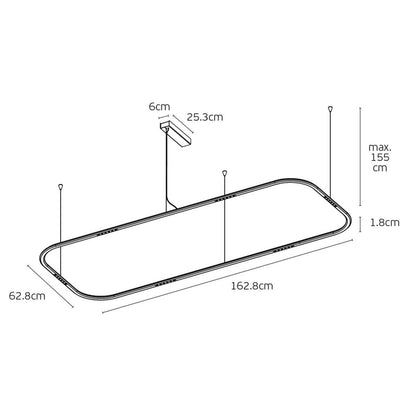 VK Light Core LED függesztett lámpa