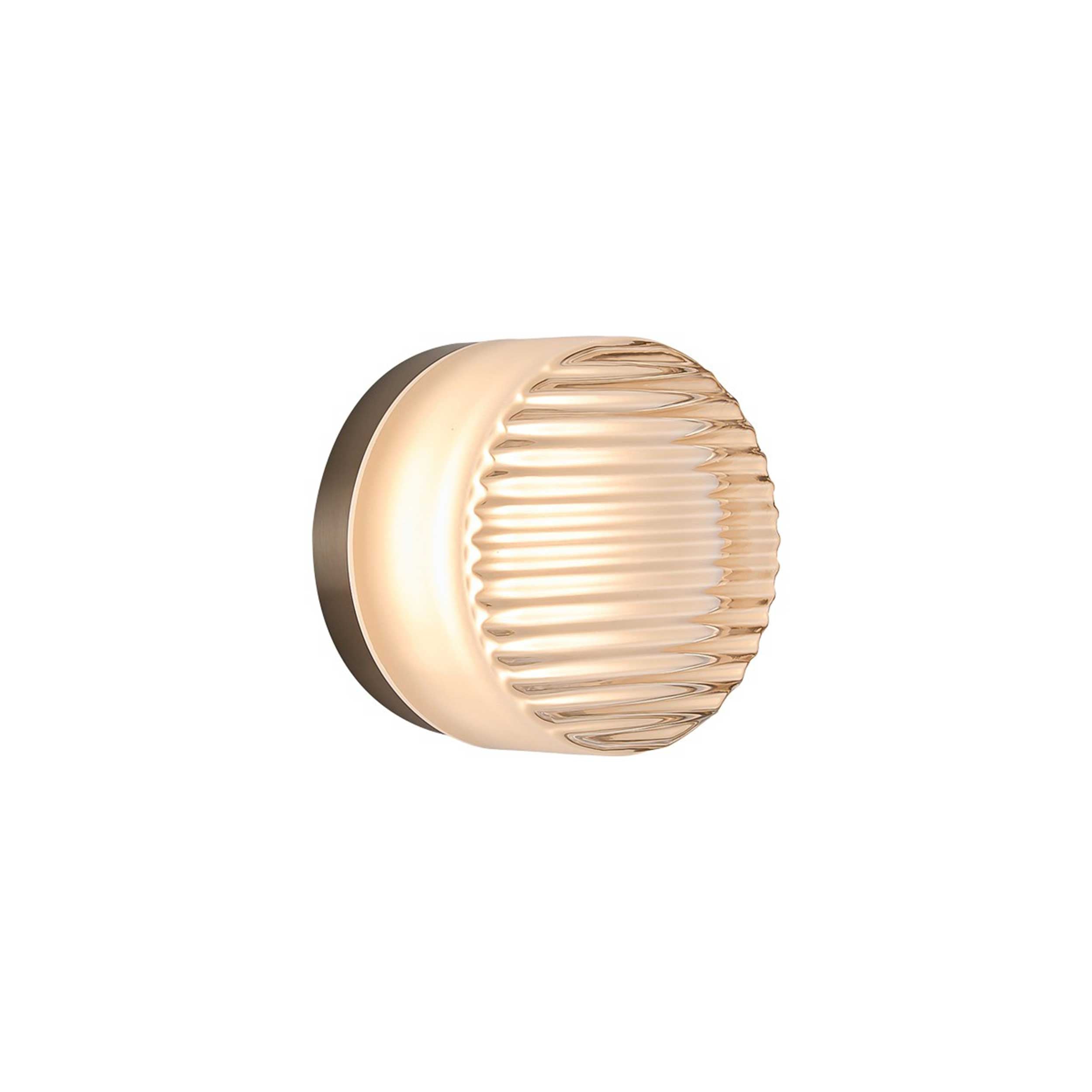 VK Light Glace LED falilámpa, bordázott