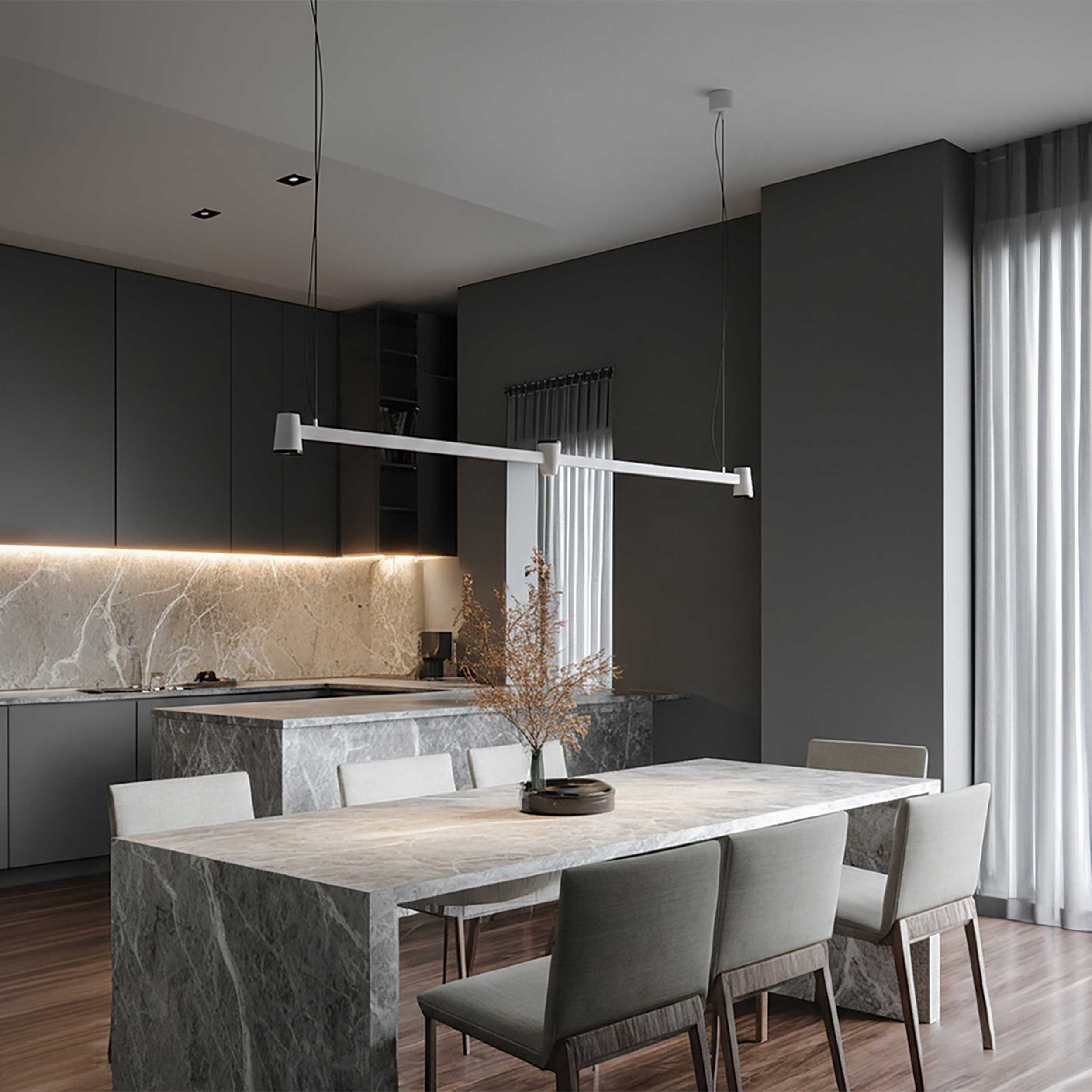 VK Light Iris LED függesztett lámpa