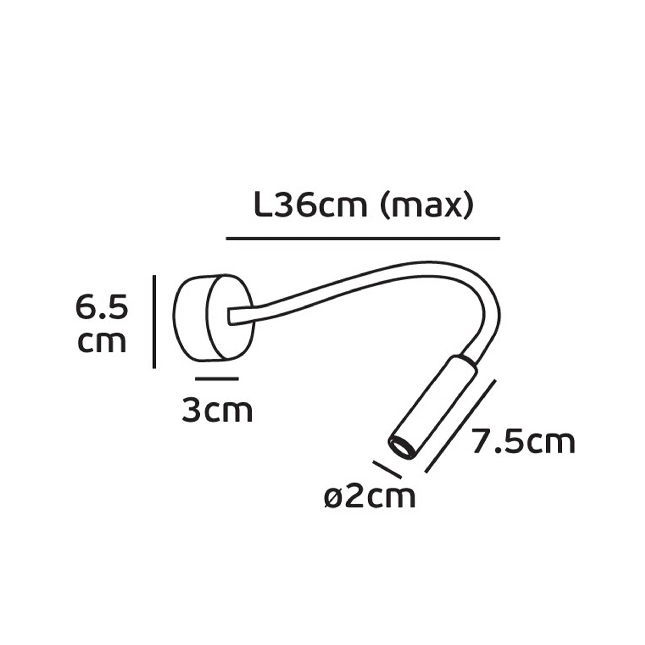 VK Light Jak LED fali lámpa