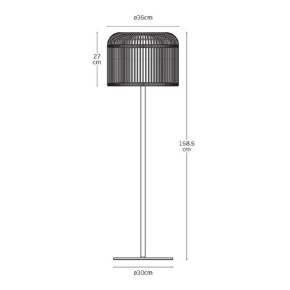 VK Light Keli E27 kültéri állólámpa IP44