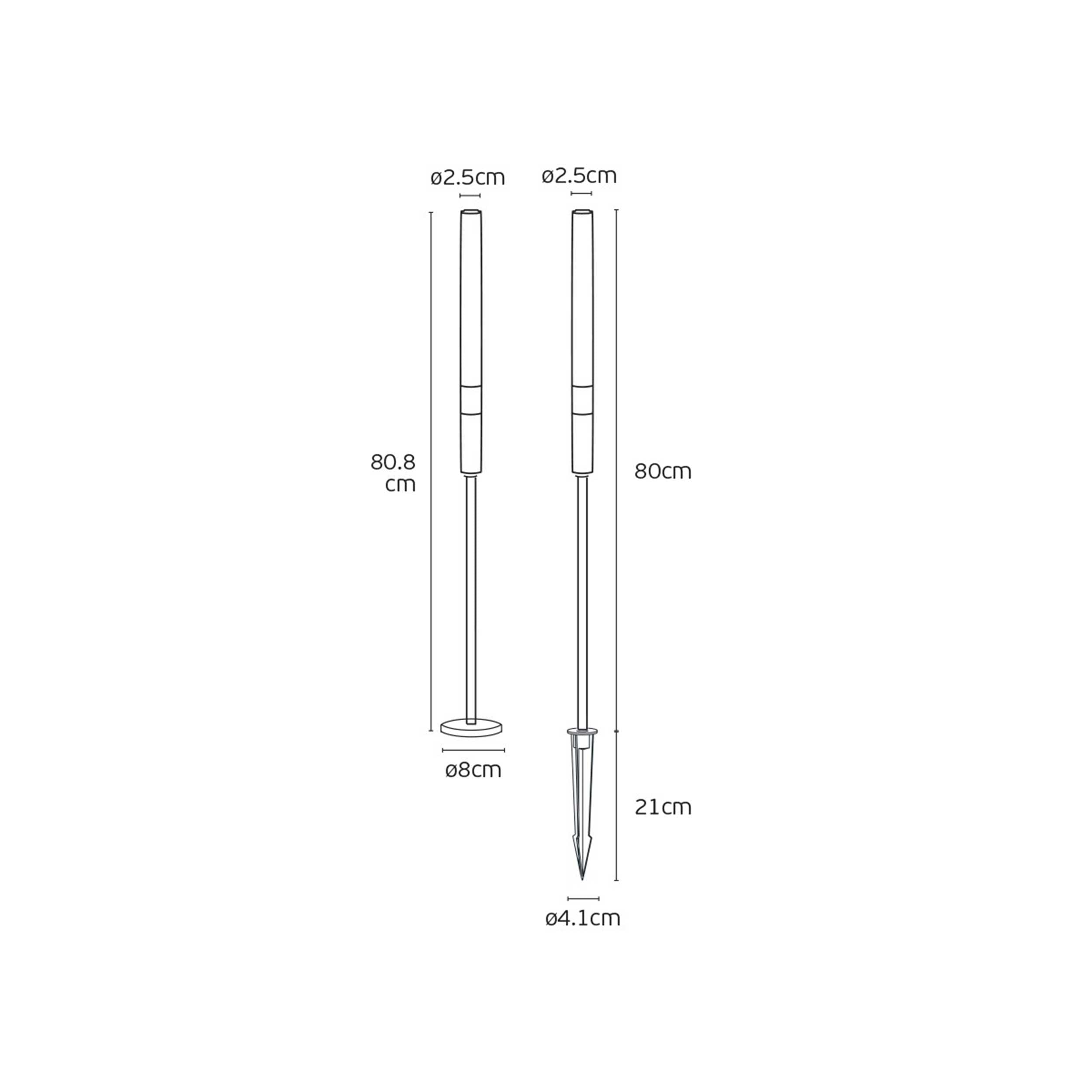 VK Light Mim LED oszloplámpa IP65