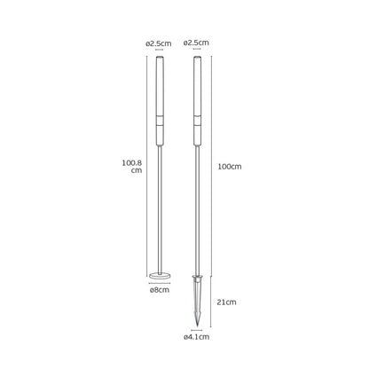 VK Light Mim LED oszloplámpa IP65