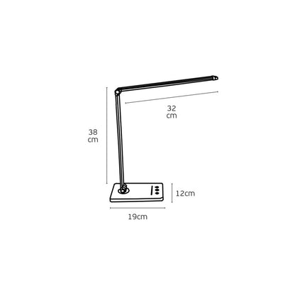 VK Light Nia Square LED asztali lámpa, szabályozható fényerővel, 3CCT