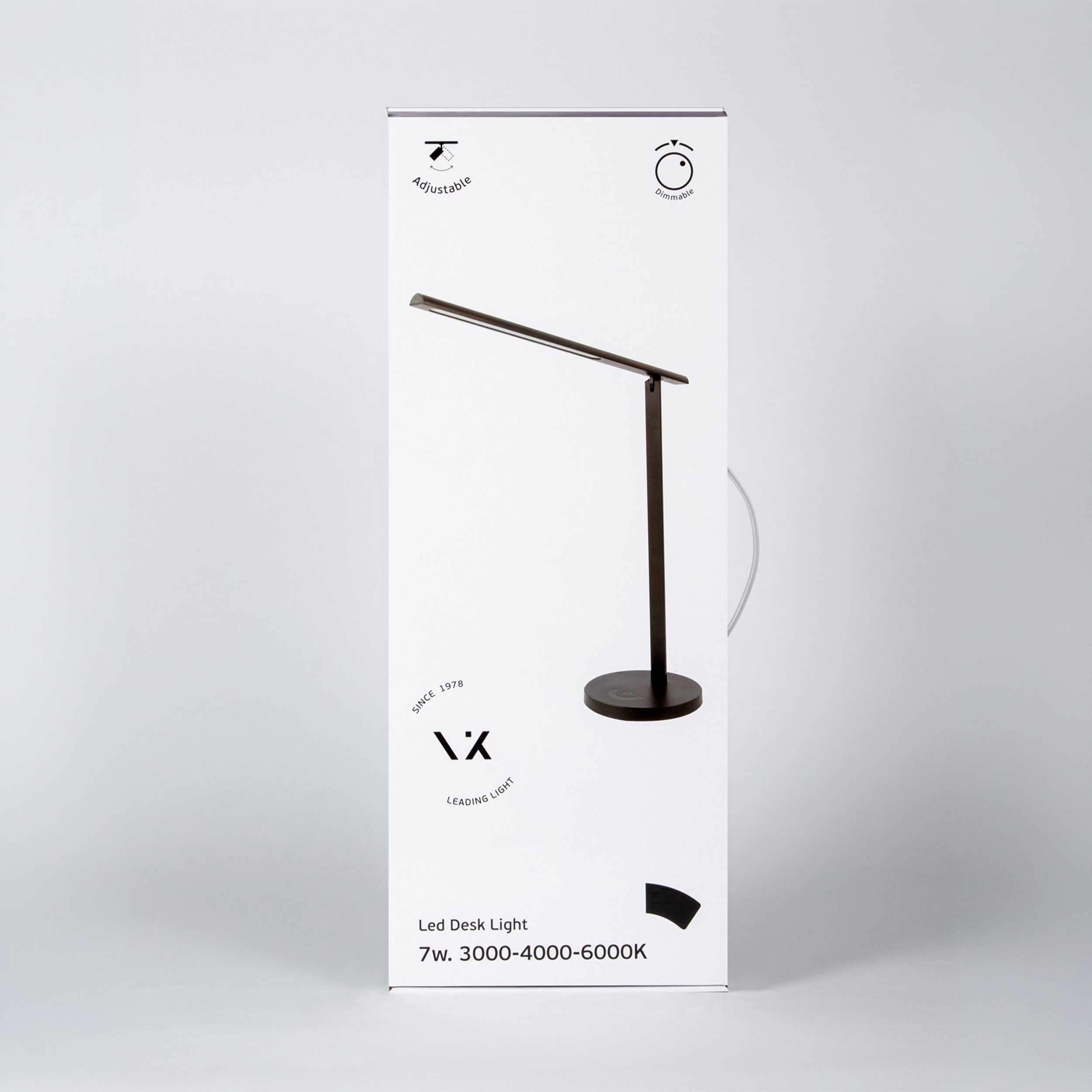 VK Light Nia LED Linear asztali lámpa, dimmelhető, 3CCT