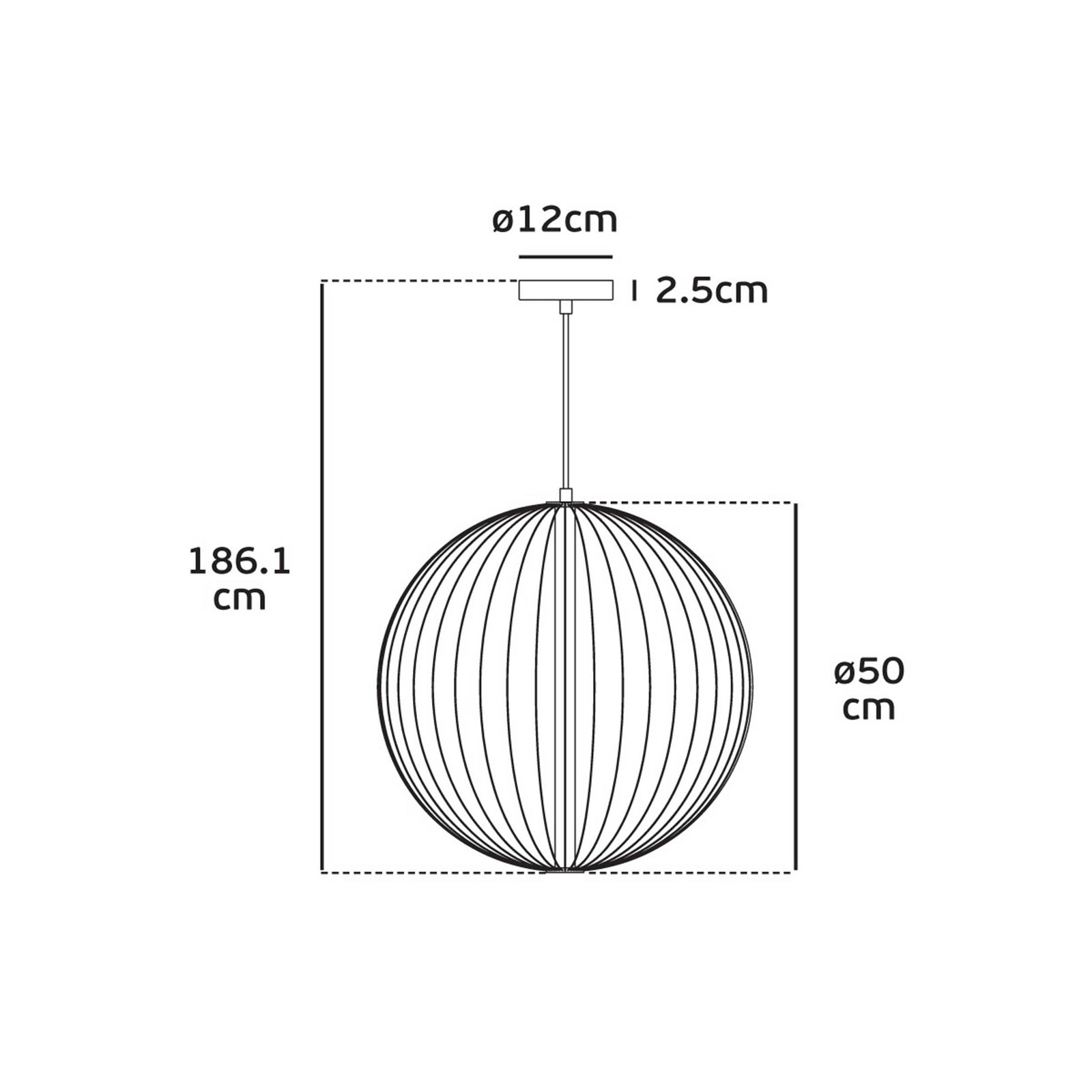 VK Light Polla LED függesztett lámpa