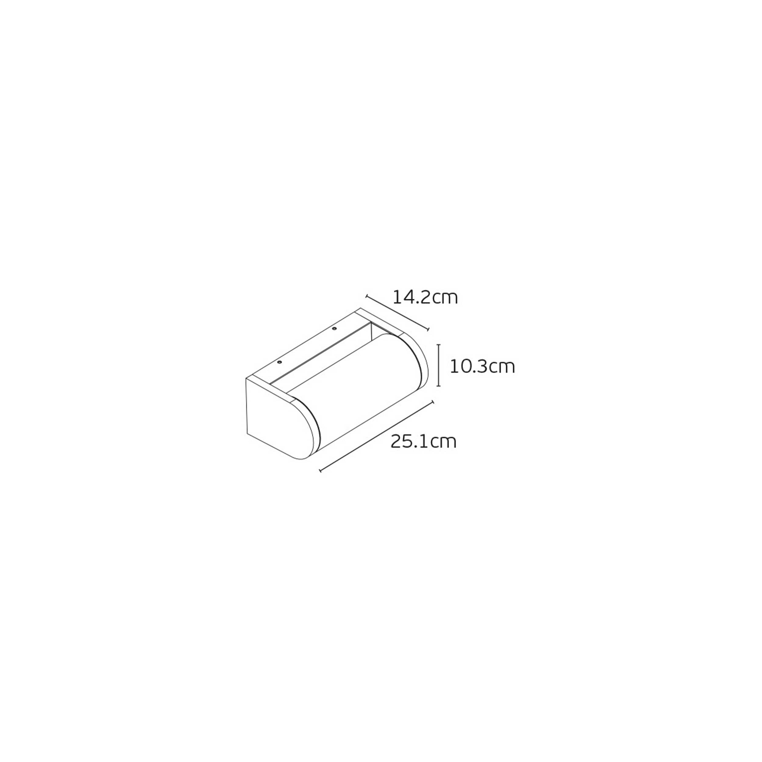 VK Light Shade LED fali lámpa IP65