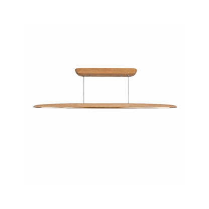 VK Light Woody LED függesztett, lekerekített, fa vonalvilágító