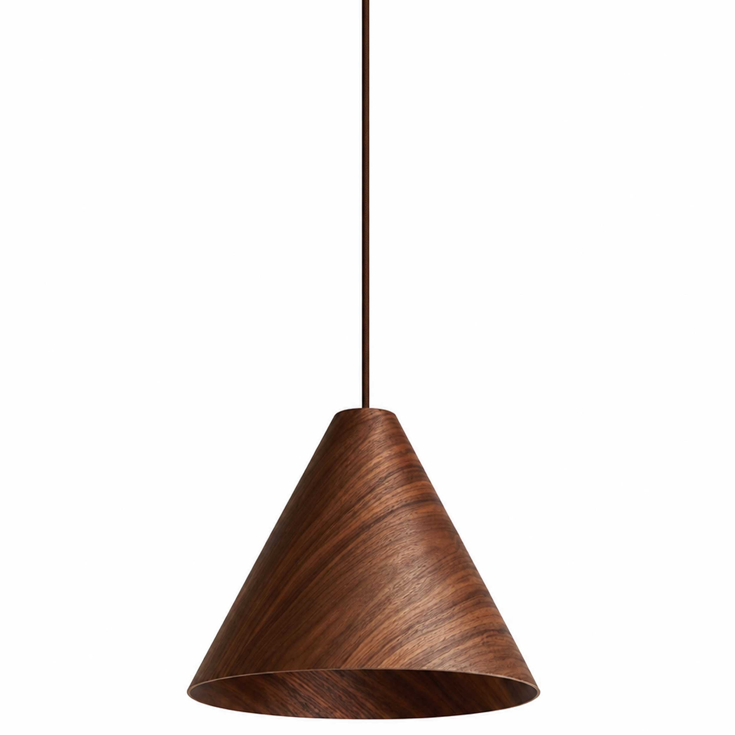 VK Light Woody E27 függesztett fa lámpa