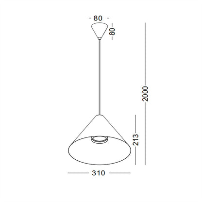 Conelo LED závěsné svítidlo