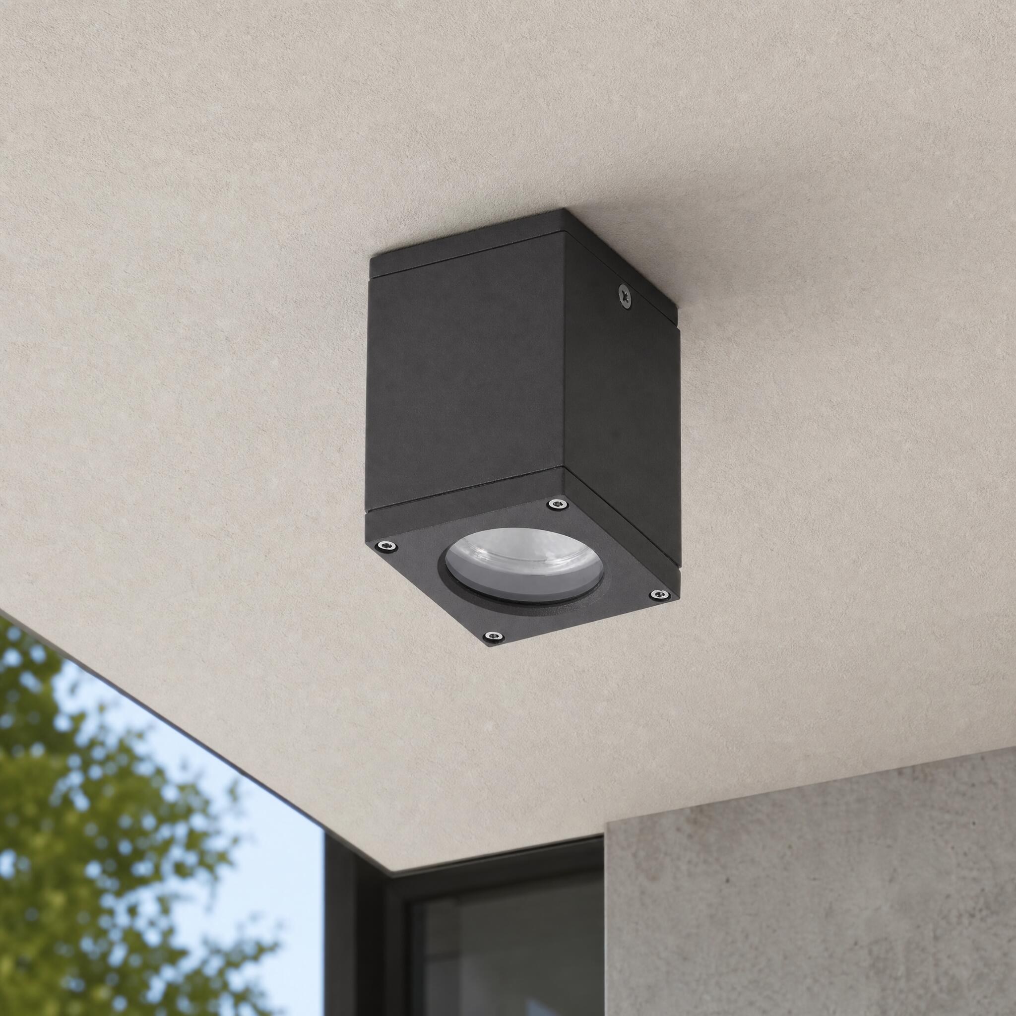 Dopo Cub C GU10 led lámpa antracit színben