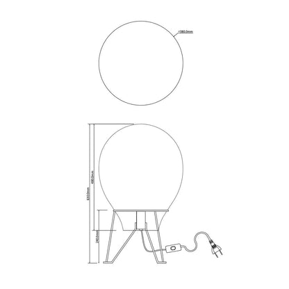 Faneurope Azuma E27 stojací svítidlo