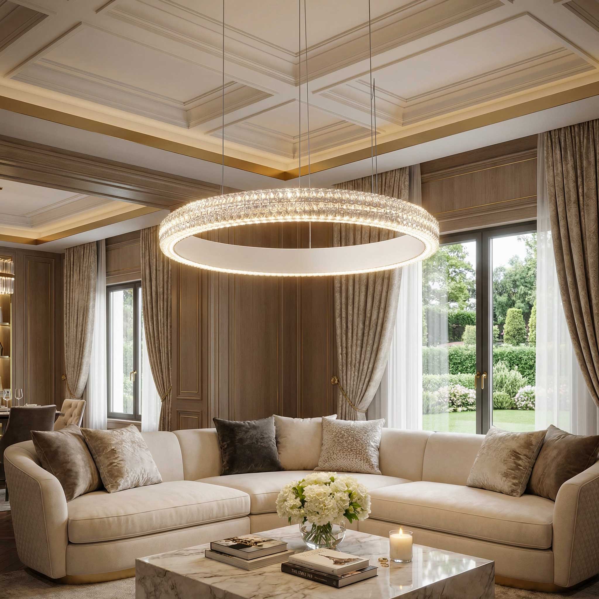 Ideális lux Miracle LED-es függő lineáris lámpatest