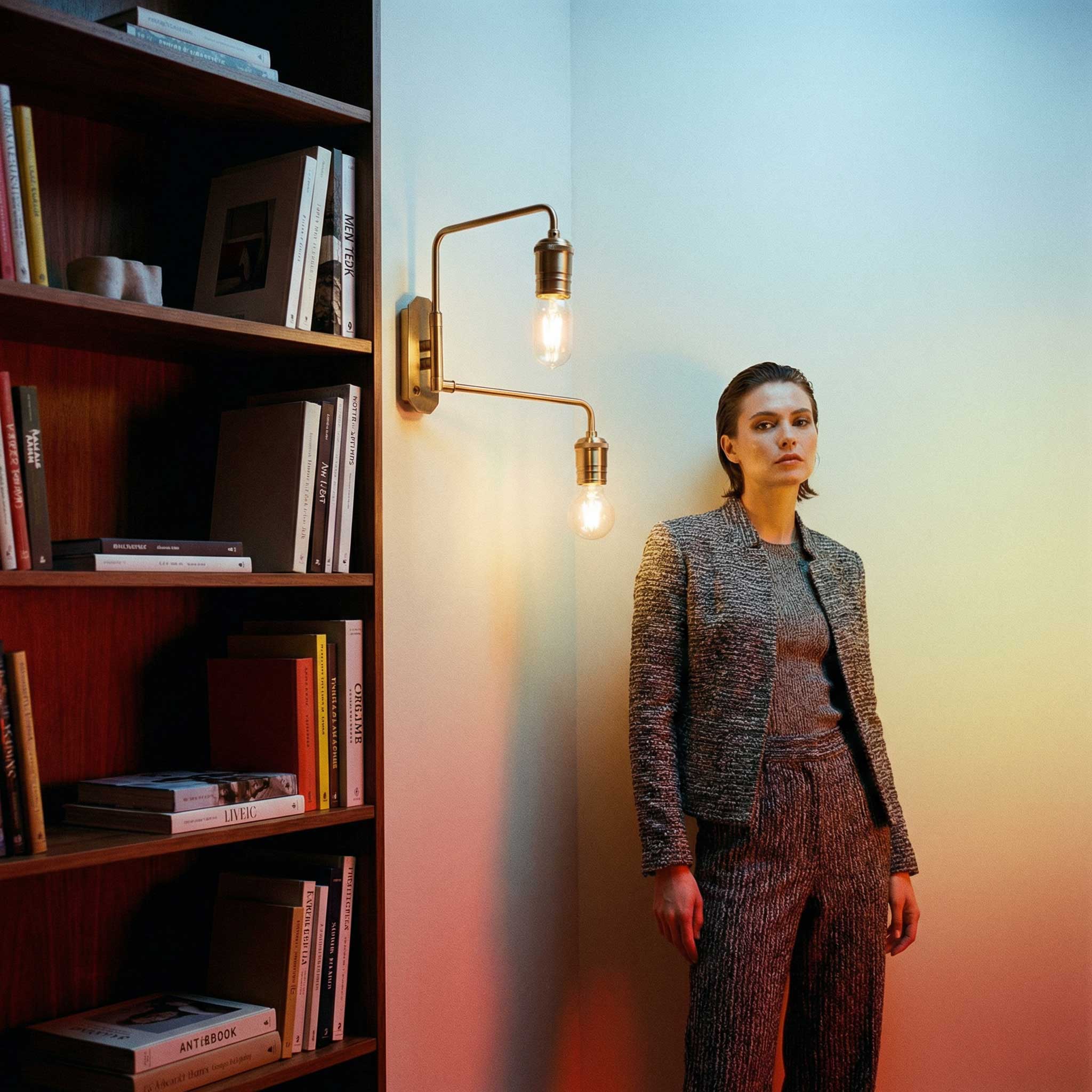 Ideal lux Triumph E27 fali lámpa