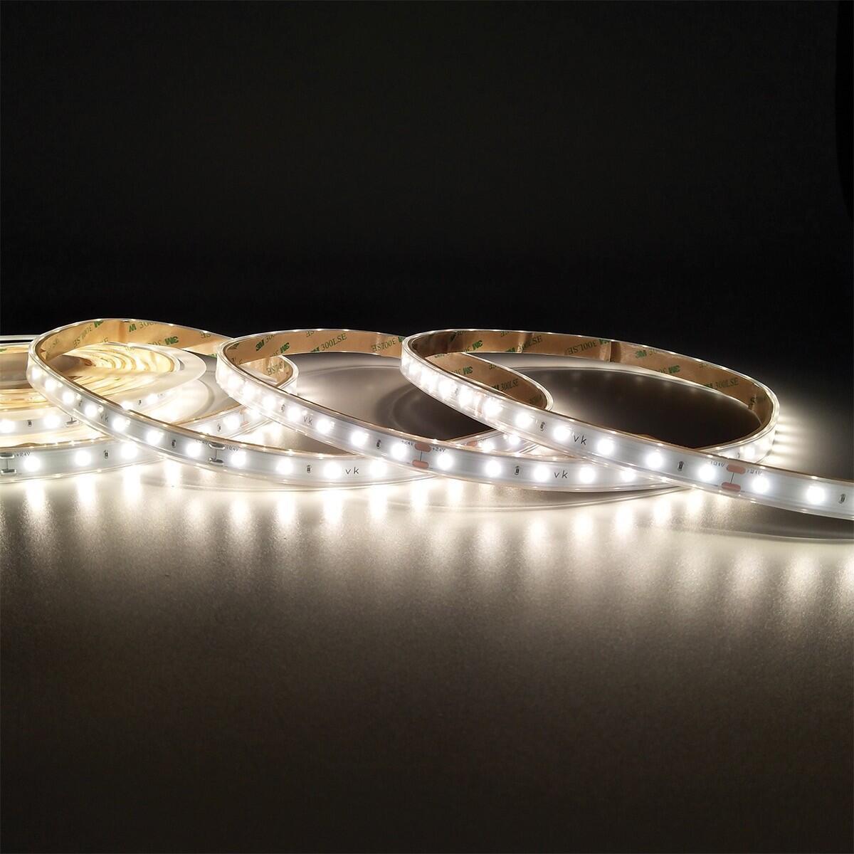 24 V-os LED-szalag, CRI90, IP66, 4000 K (5 m)
