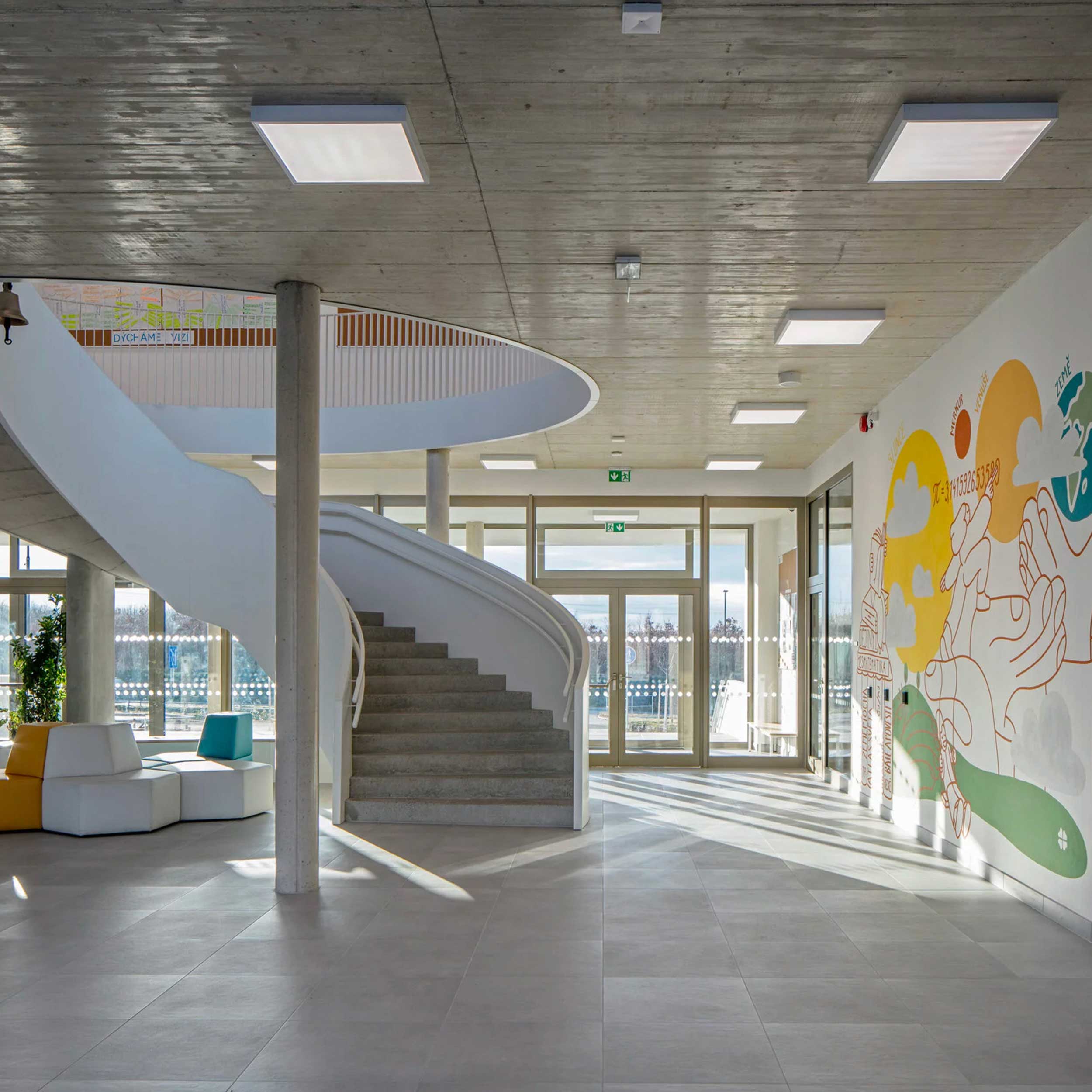 LED panel irodai lámpatest