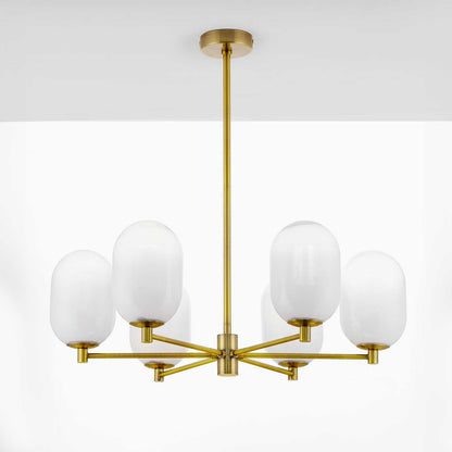 Nova Luce Balor G9 skleněný závěsný lustr