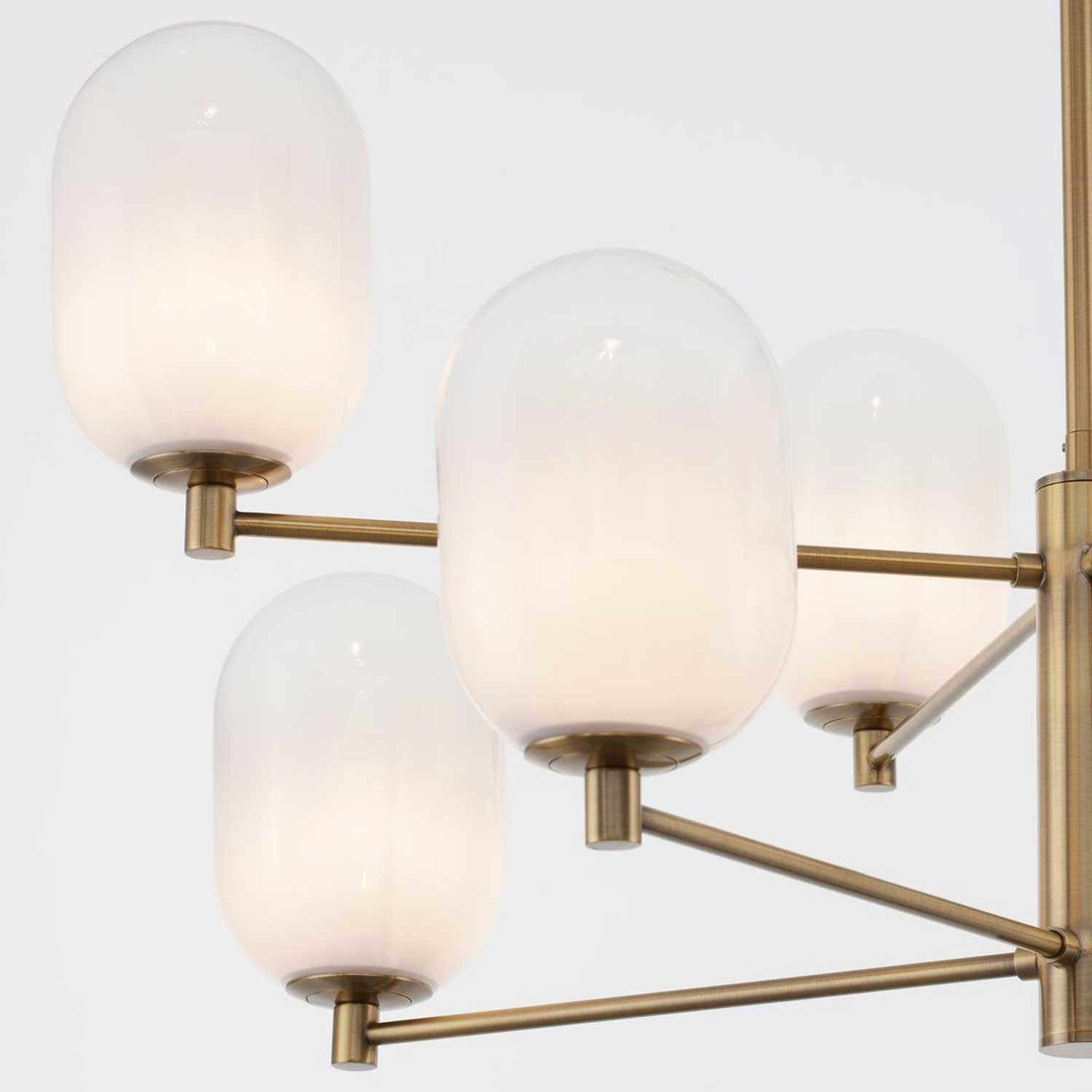 Nova Luce Balor G9 skleněný závěsný lustr