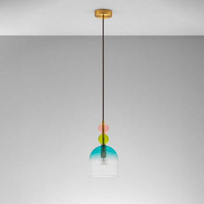 Nova Luce Murano E14 skleněné závěsné svítidlo