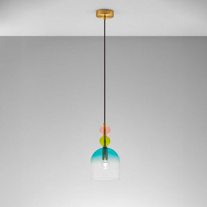 Nova Luce Murano E14 skleněné závěsné svítidlo