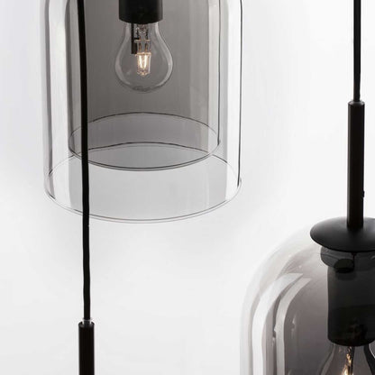 Nova Luce Velor trio E27 skleněné závěsné svítidlo