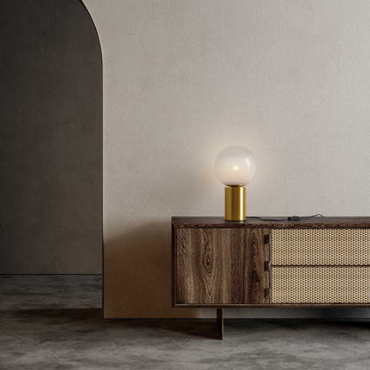 Nova Luce Vita E27 stolní svítidlo zlaté