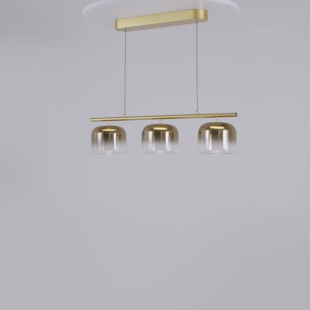 Maytoni Spirito LED függesztett lámpa három lámpával
