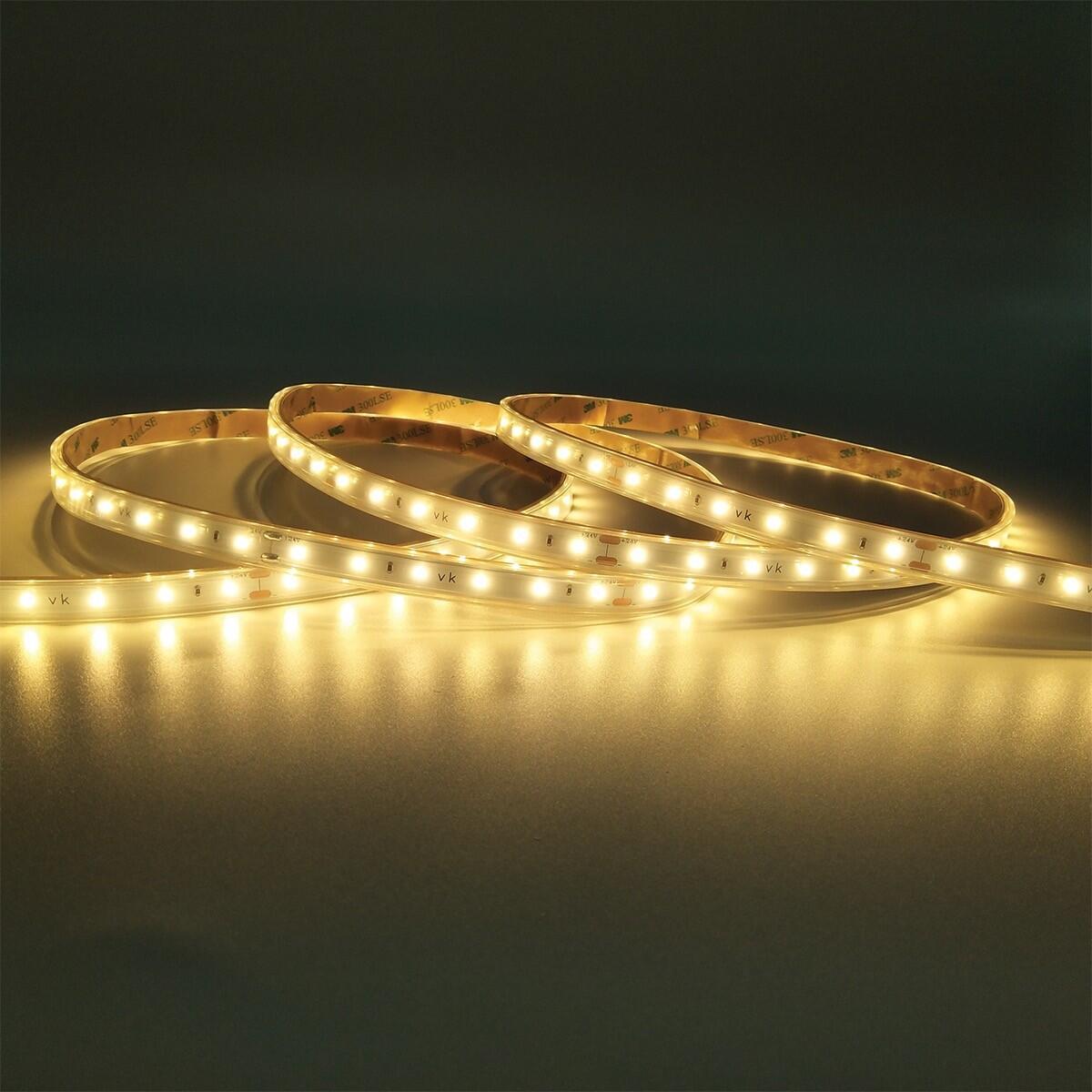 24 V-os LED-szalag, CRI90, IP66, 2700 K (5 m)