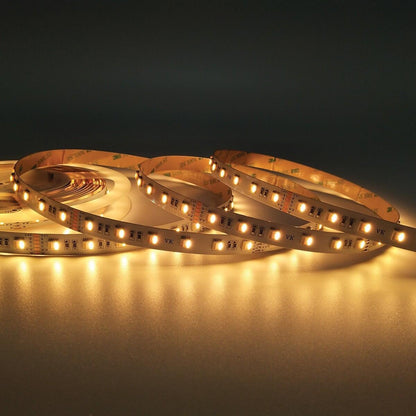 RGB+CCT LED szalag 24 V, 18 W/m, CRI90, IP20, 2400 K–6000 K (5 m)