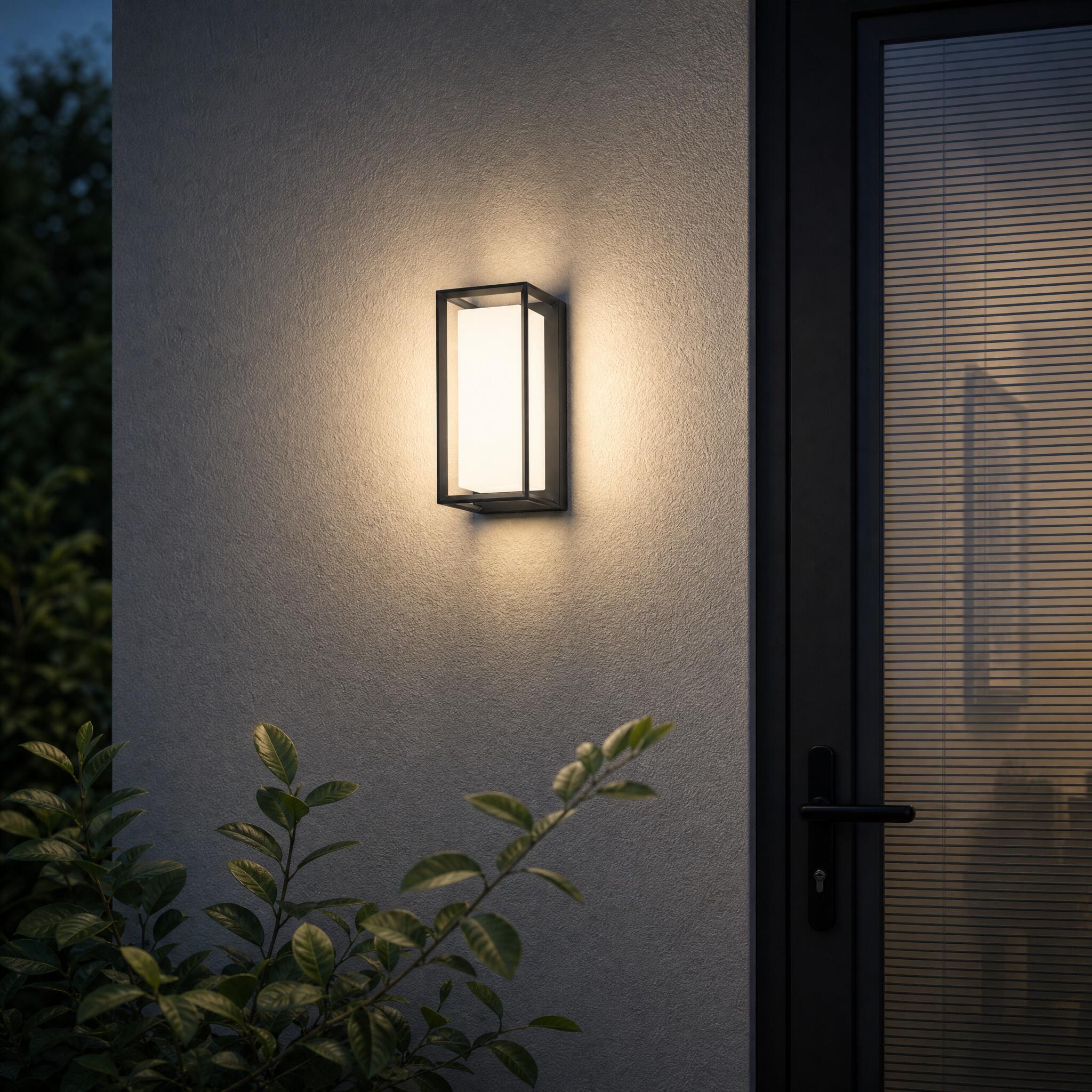 VK Light Neon LED falilámpa IP65, téglalap alakú
