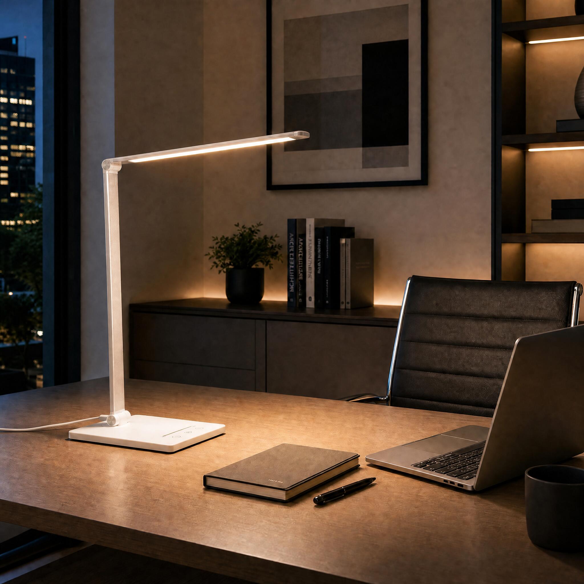 VK Light Nia Square LED asztali lámpa, szabályozható fényerővel, 3CCT