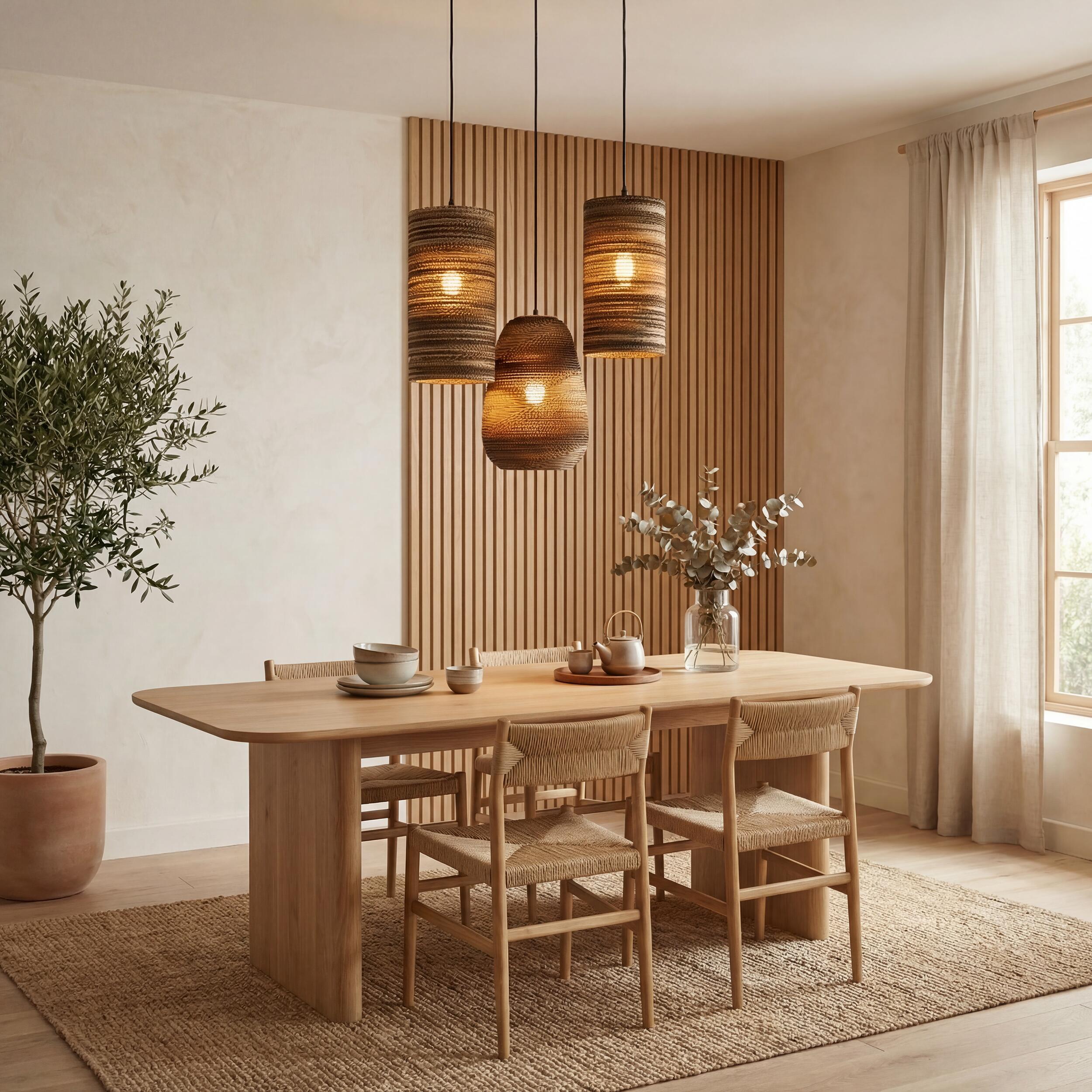 VK Light Noem E27 hengeres, papírból készült függesztett lámpa